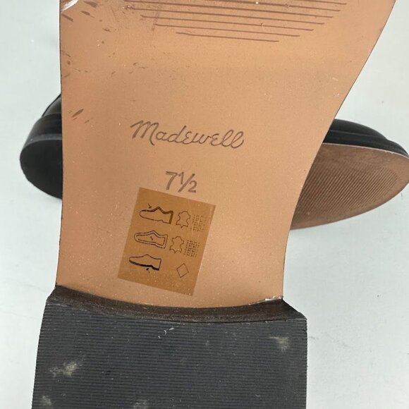 Madewell The Benning Chelsea Boot in True Black Leather - Picture 8 of 9